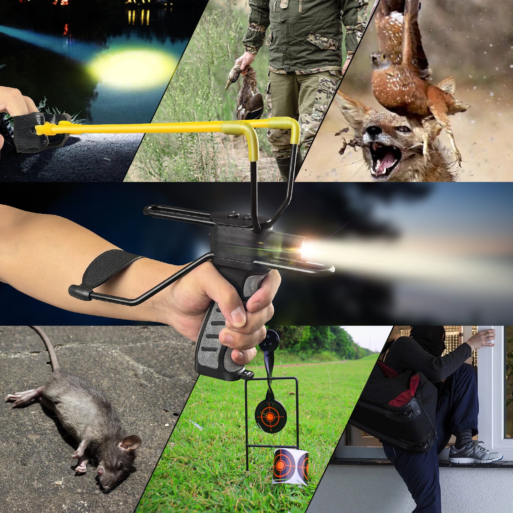 Slingshot with LED DC010